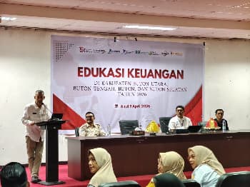 Sekda Buton Apresiasi OJK Sultra Gelar Edukasi Keuangan, Ingatkan Warga Waspadai Investasi Ilegal