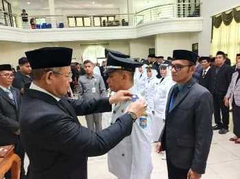 Wali Kota Baubau Yusran Fahim Lantik 78 Pejabat, Tekankan Akselerasi Kinerja di Triwulan II