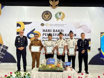 Wakil Bupati Buton Hadiri Peringatan Hari Bakti Pemasyarakatan ke-62 secara Virtual