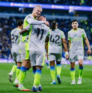 Manchester City Ditahan Everton 3-3, Doku selamatkan City dari kekalahan