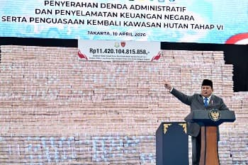 Selamatkan Kekayaan Indonesia, Presiden Prabowo Ucap syukur dan terimakasih