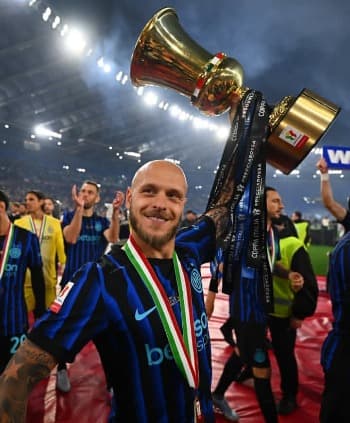 Inter Milan Tumbangkan Lazio 3-0 di Final Coppa Italia, Nerazzurri Tambah Koleksi Trofi